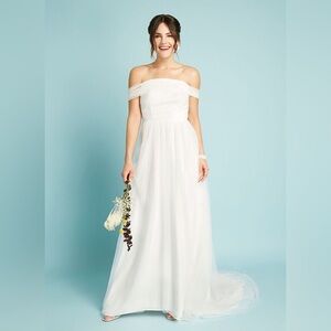 Here's Tulle Forever Chi Chi London Bridal White Ivory Wedding Dress